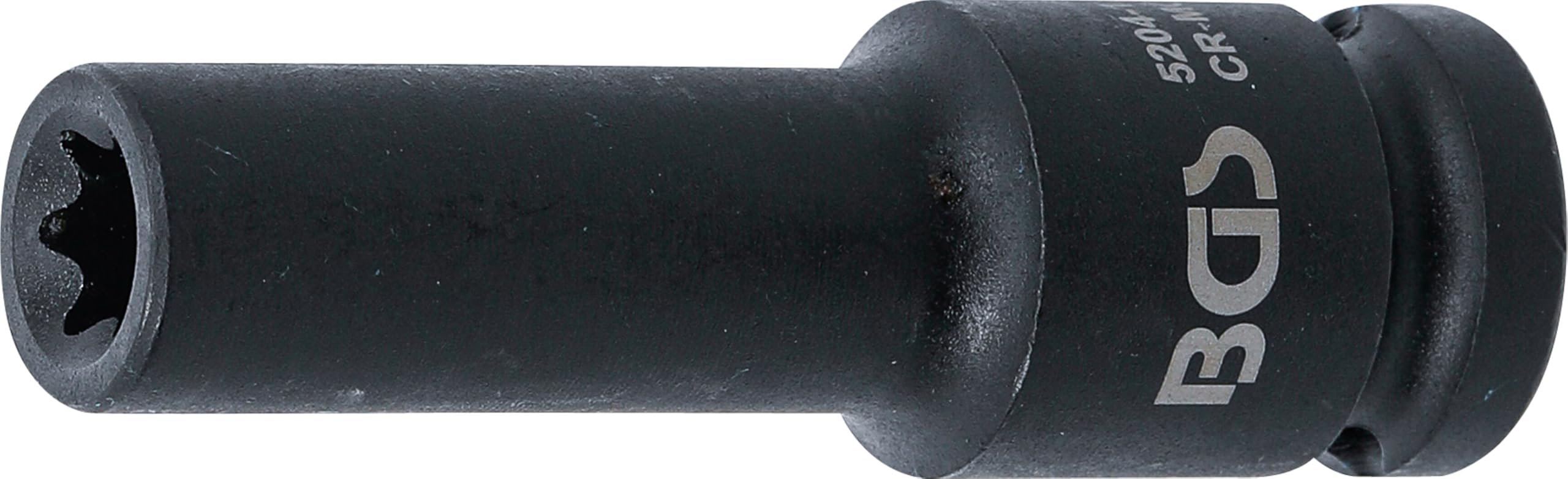 KS Tools 911.4536 1/2 bit cap for Torx-E bolts, E12, length 150 mm