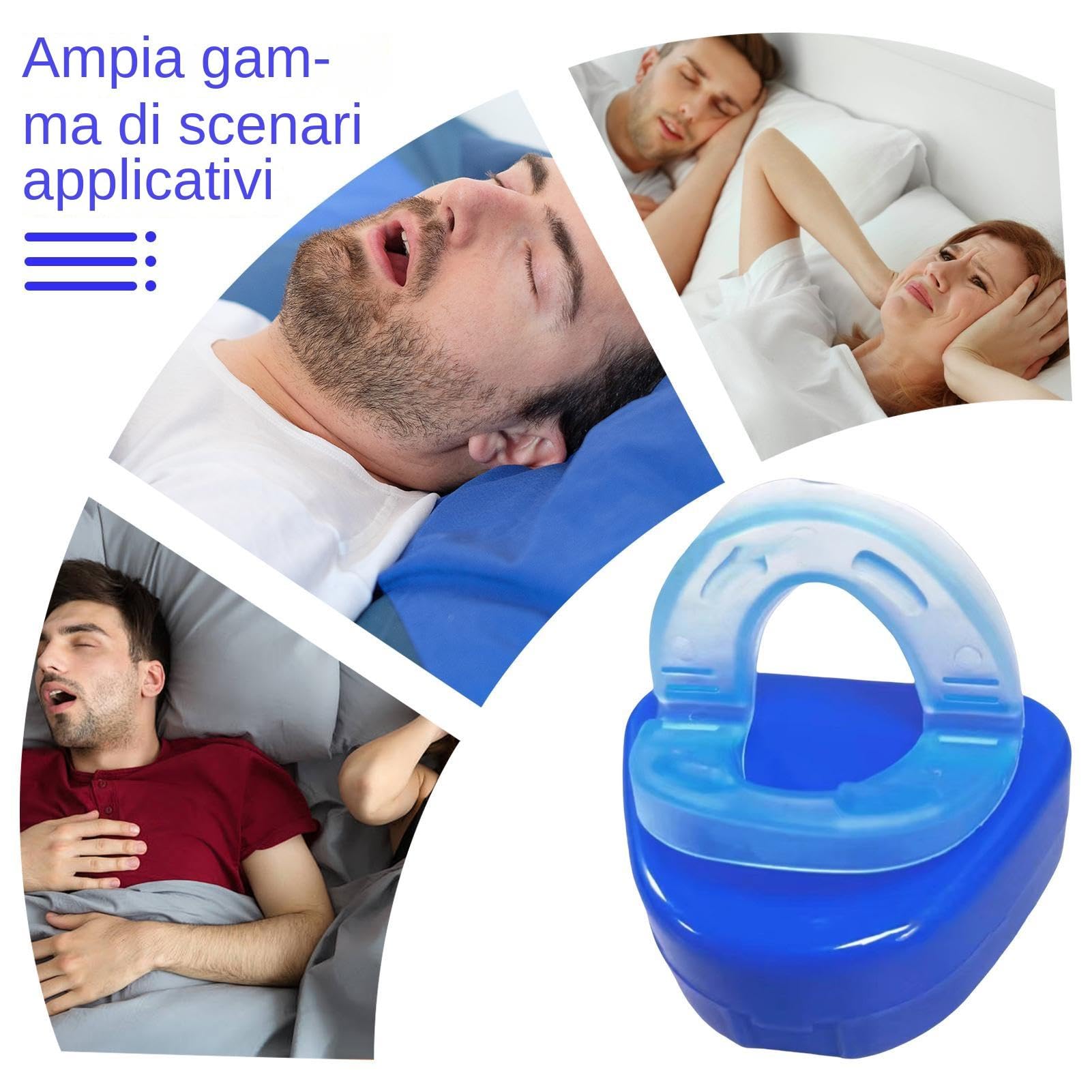 RinovaX - Bite anti-russamento silenzioso universale (1 pezzi)