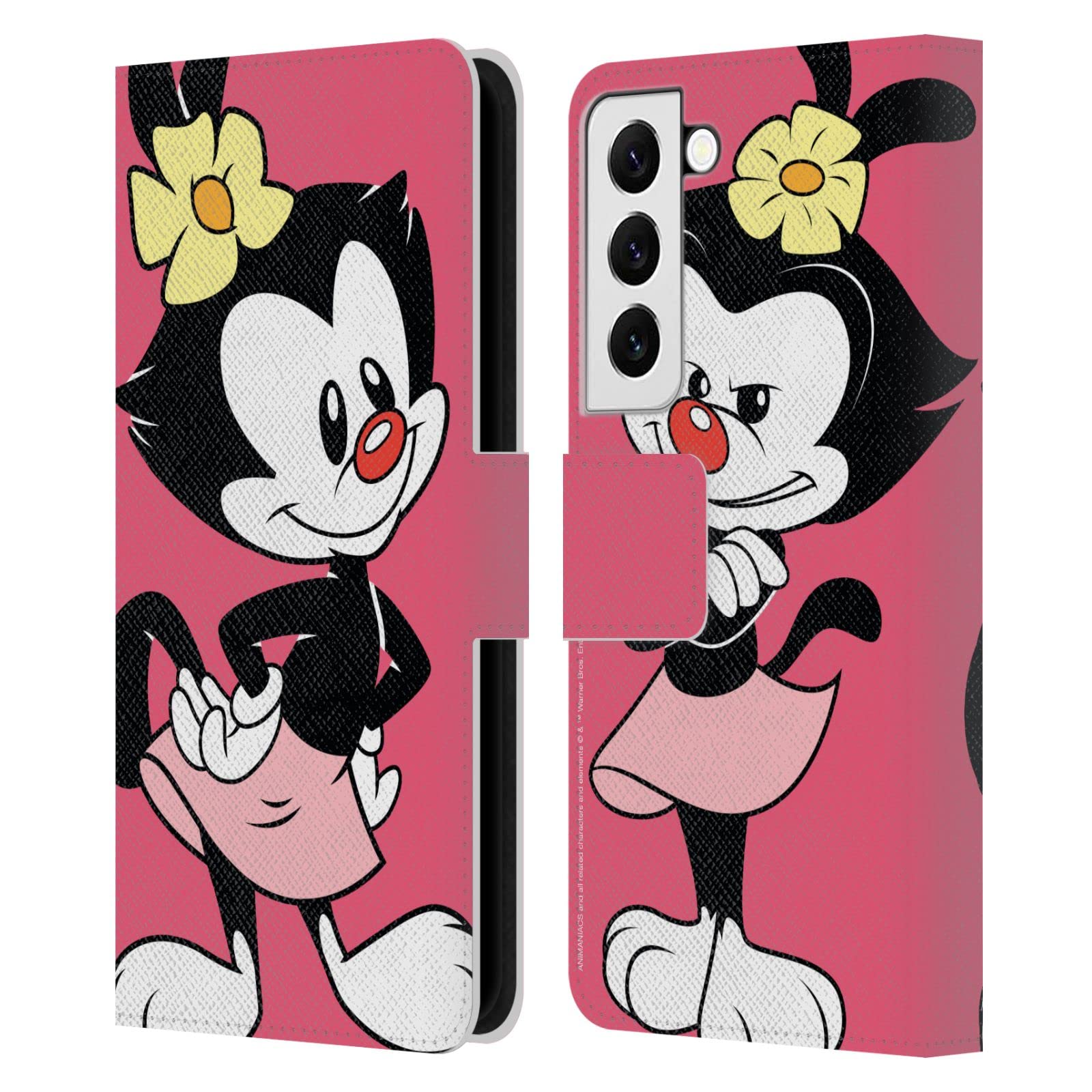 Animaniacs Housse Portefeuille Samsung S22 5G Antichoc en Cuir - 7