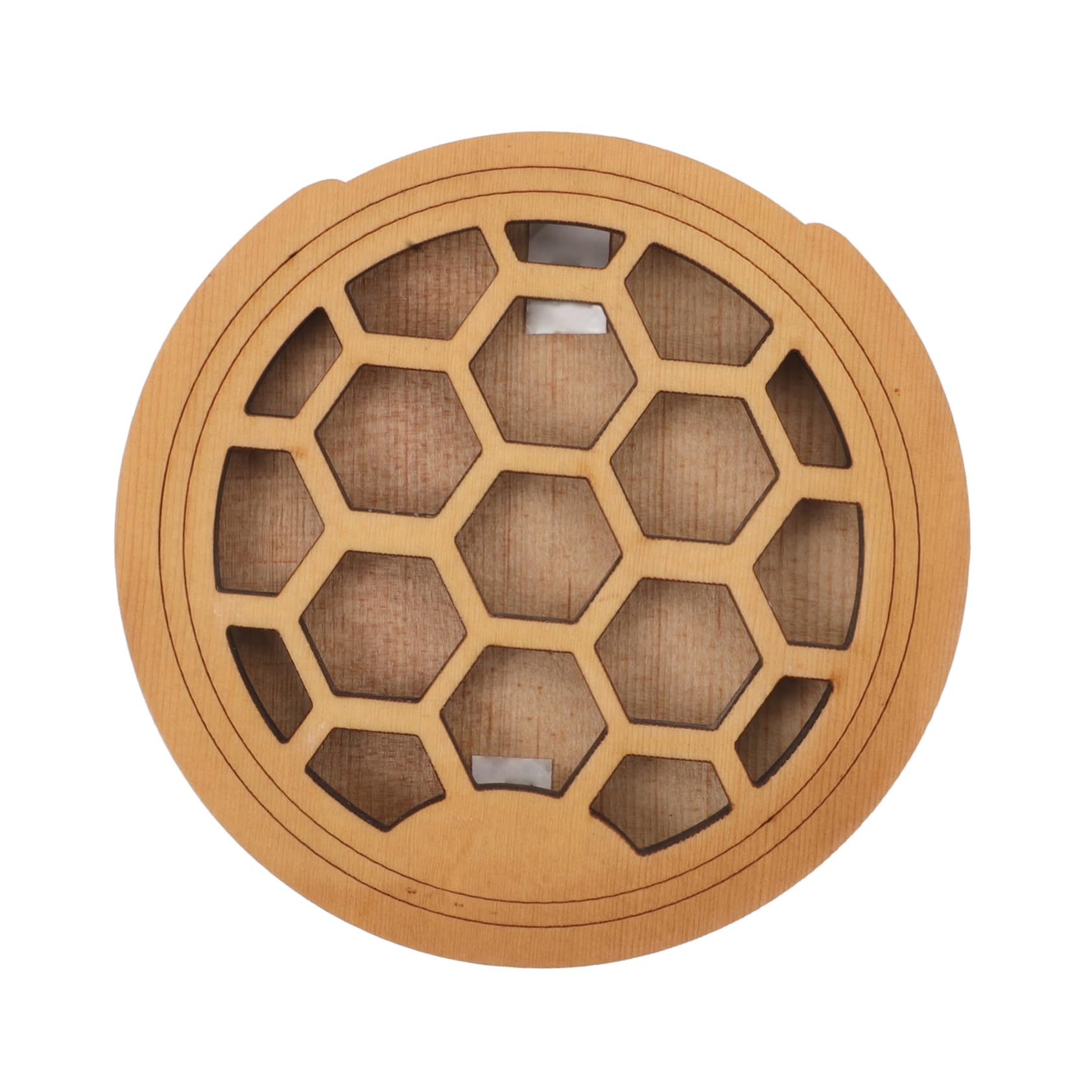 Totority Elegant Wood Carvings Sound Hole Cover for Acoustic Guitar 40/41-inch Guitar Accessories Pick Guard Noise Reducer