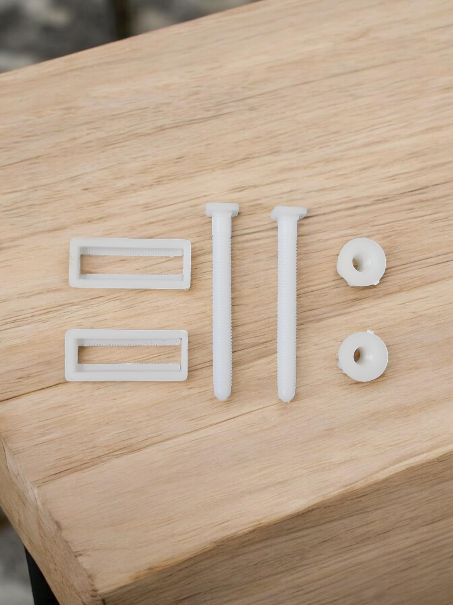 Pvc Screw Hinges Set For Wall Hung And One Piece Western Toilet Commode Seat Cover (38Mm*23Mm, white) (B0CP216GC7) Amazon Price History, Amazon Price Tracker