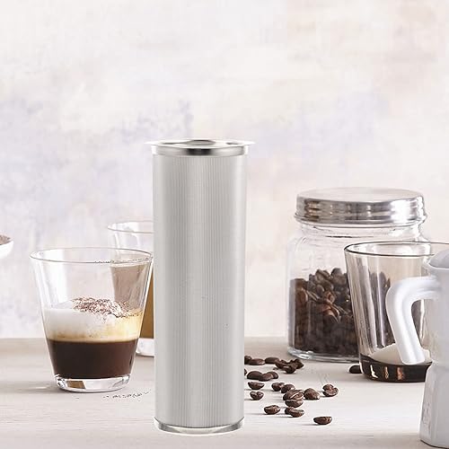 Miniatura 6 de Housoutil Filtro para cafetera fría, infusor de café reutilizable, filtro de infusión de acero inoxidable, infusor de té y frutas para frascos Mason