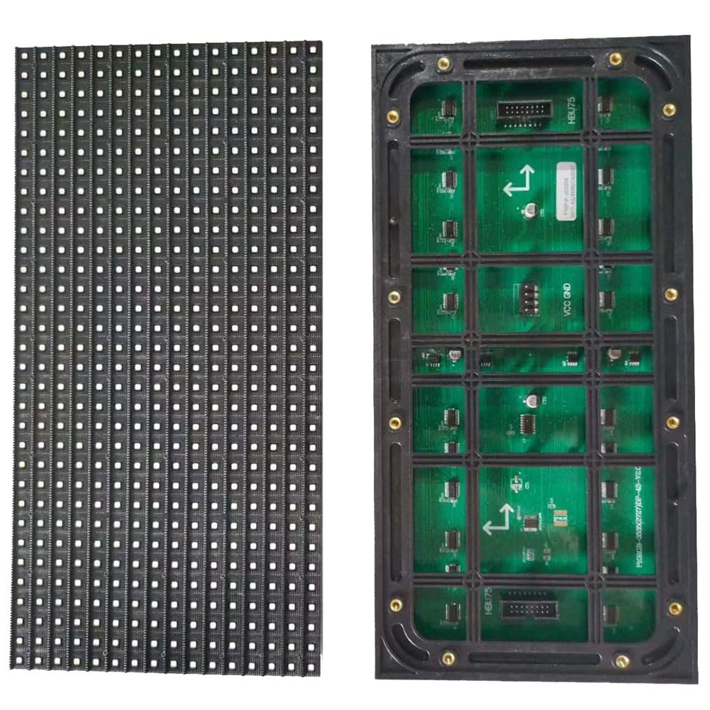 2 Pezzi P10 Modulo LED per Esterni A Colori Completi HUB75 SMD3535 32x16 Pixel Pannello Display LED 320x160mm 1/4S Driver