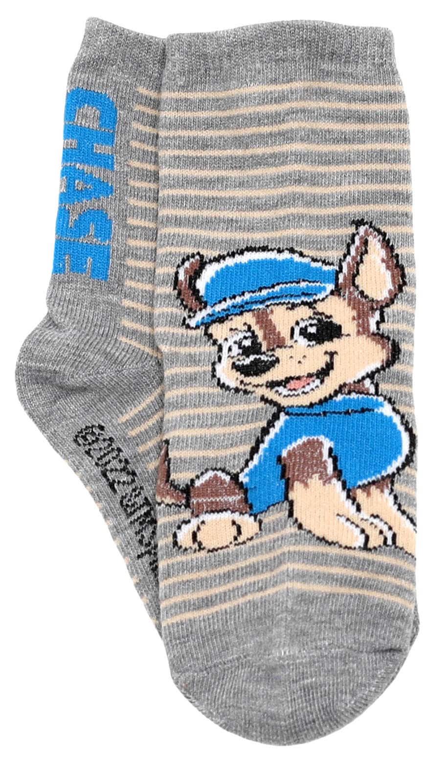 Nickelodeon Paw Patrol - Juego de 5 calcetines de estilo redondo para niños y niños