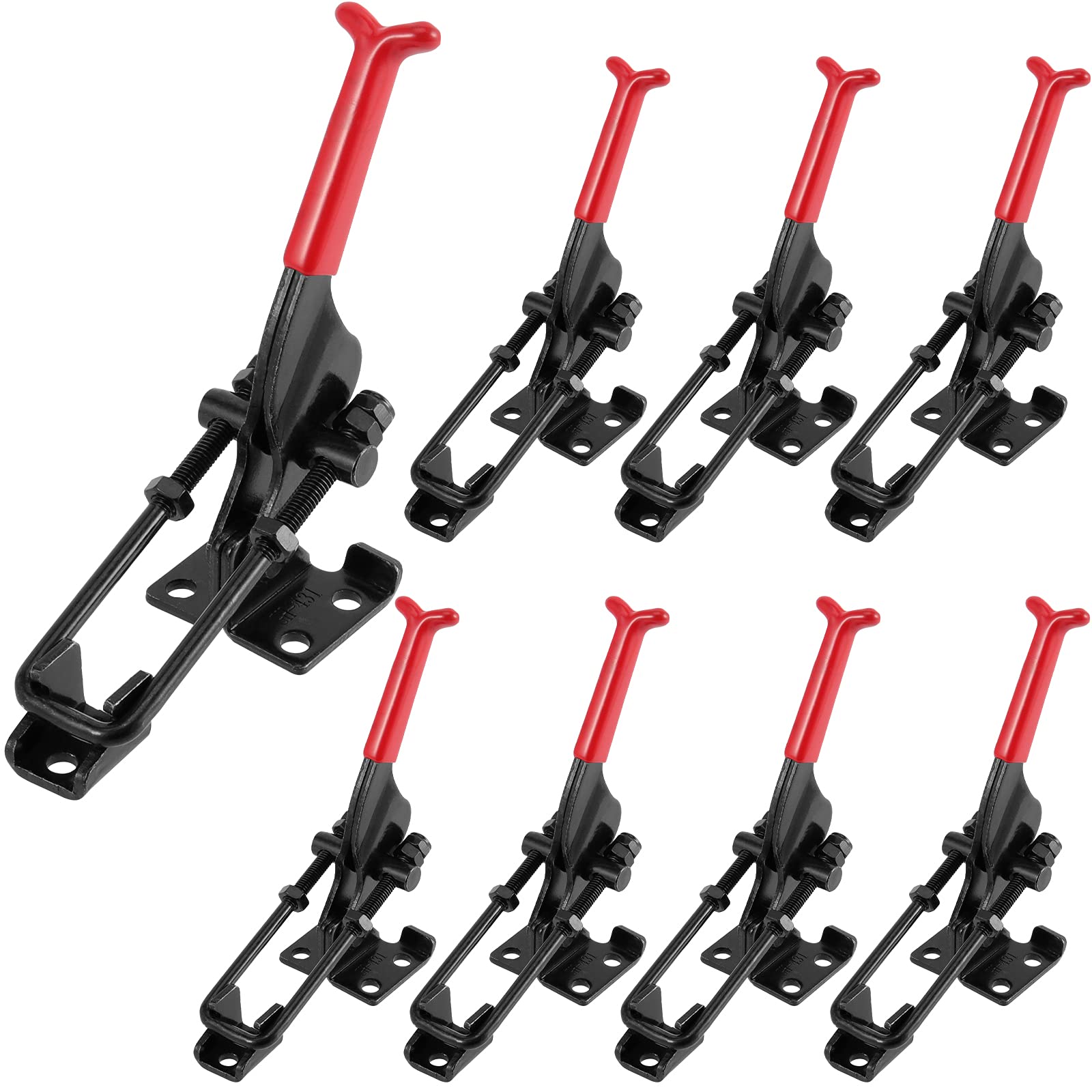 Buy HAKZEON 8 Pack 701 lbs Holding Capacity Adjustable Toggle Clamp