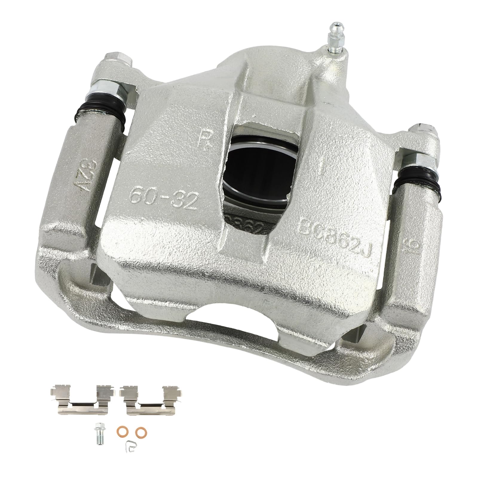 cciyu Front Right Disc Brake Caliper Assembly With Bracket 19B6040