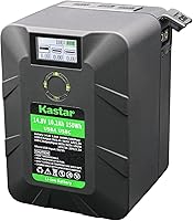 Vista 2 de Kastar BP-Y150W - Batería de montaje en V y bloqueo en V de 14.8 V, 10.2 Ah / 150 Wh, compatible con NEEWER BP-V95, Came-TV MINI-99, AndyCine