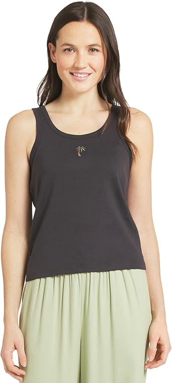 Billabong Womens Regular Fit Premium Soft Cotton Racerback Tank Top