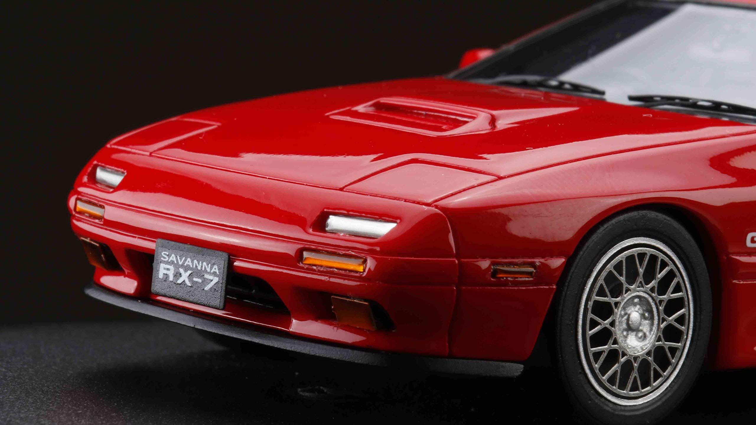 Mazda RX-7CABRIOLET 1/43スケール 赤 Amazon.co.jp: MARK43 1/43 マツダ RX-7 (FC3S) GT-X ブレイズ