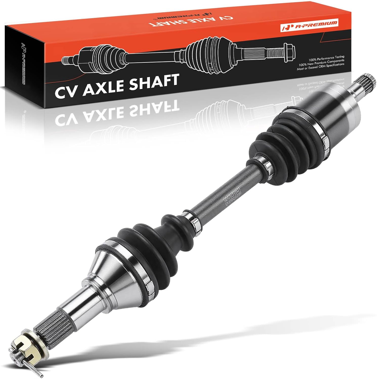 A-Premium CV Axle Shaft Assembly Compatible with Can-Am Outlander (Max) 500/650/850/1000/800R/1000R, Renegade 500/850/1000/800R/1000R, 2012-2018, Front Left Driver Side, Replace# 705401115
