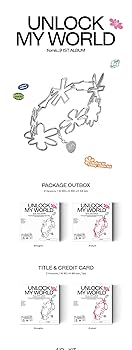 fromis_9 Unlock My World 1st Album Contents+Tracking Sealed (KiT