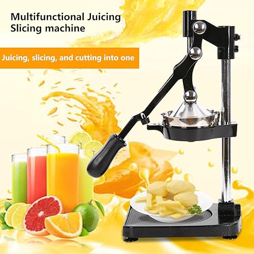 Miniatura 2 de FLEXMAN Exprimidor manual de prensa, exprimidor manual multifuncional de acero inoxidable, exprimidor manual de cítricos para exprimir naranjas,