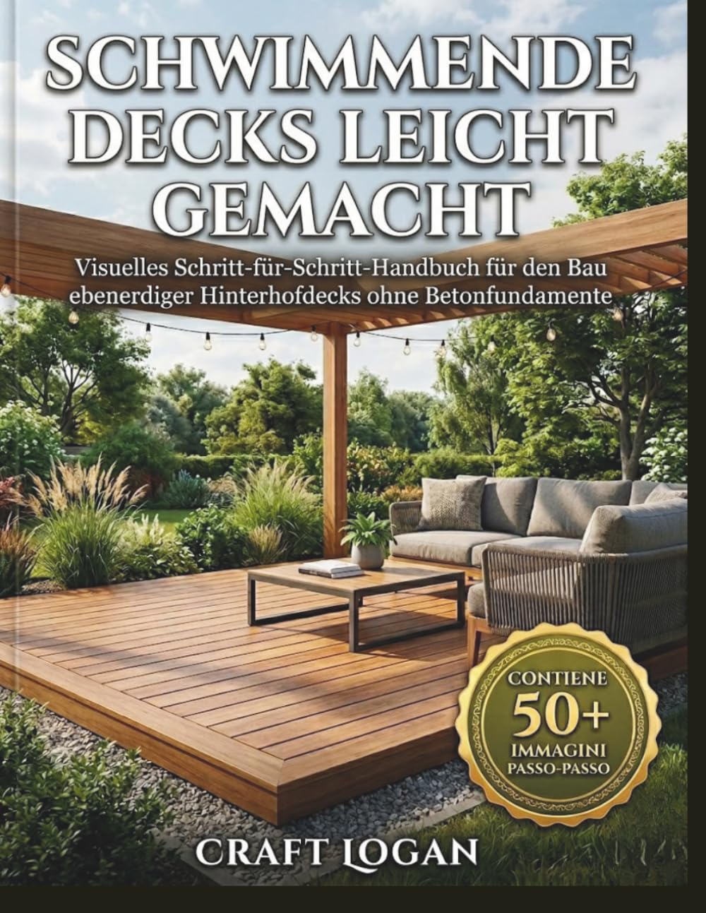 Schwimmende Decks leicht gemacht: Visuelles Schritt-für-Schritt-Handbuch für den Bau ebenerdiger Hinterhofdecks ohne Betonfundamente