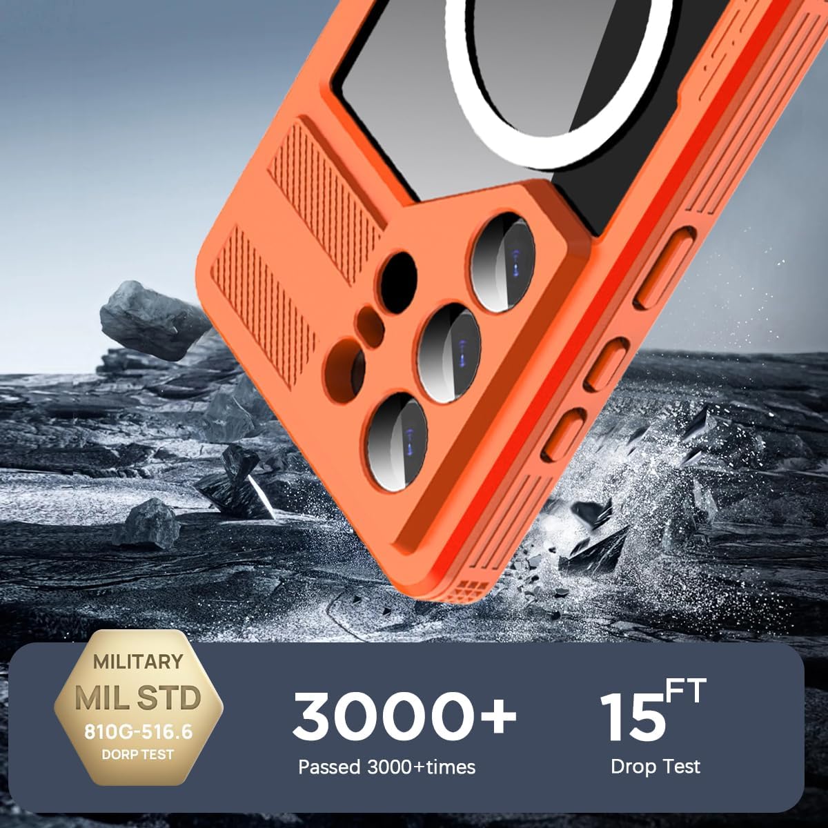 AICase Waterproof Case for Samsung Galaxy S26 Ultra with MagSafe Clear Water Proof Snowproof/Dustproof/Shockproof,IP68 360 Full Body Protection Fully Sealed Underwater Cover for Galaxy S26 Ultra_287