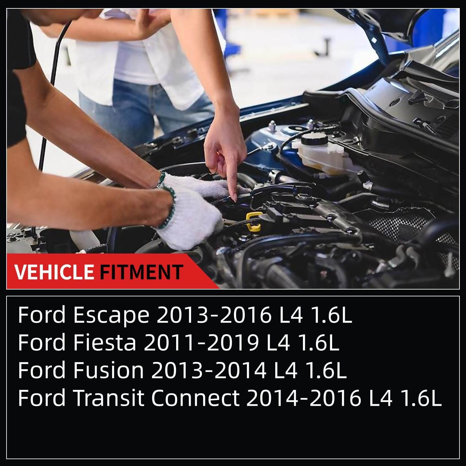 Electric Throttle Body for Ford Escape L4 1.6L 2013-2016 Ford Fiesta L4 1.6L 2011-2019 Ford Fusion L4 1.6L 2013-2014 Ford Transit Connect L4 1.6L 2014-2016 [7S7Z9E926A, 977-352, S20169]