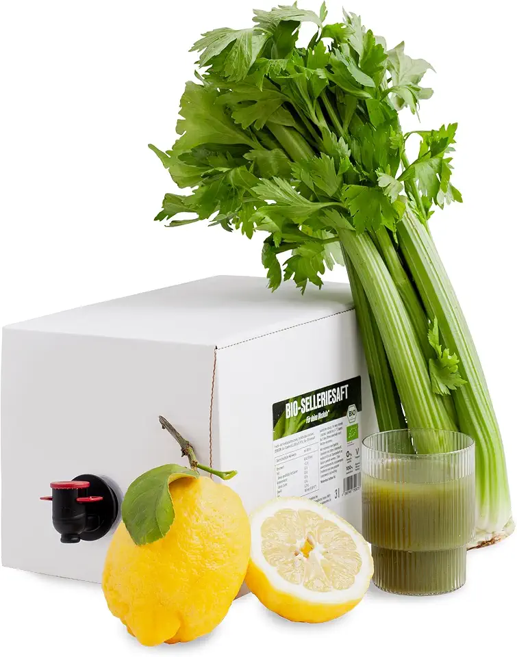 Wie Zitronensaft Noroviren austrickst 5 Kale&Me Bio Selleriesaft Bag-in-Box 3 L – 95 % Selleriesaft mit Zitronensaft, ohne Zusatzstoffe, kaltgepresst, unpasteurisiert – frischer Gemüsesaft aus regionaler Produktion, inkl. Zapfhahn