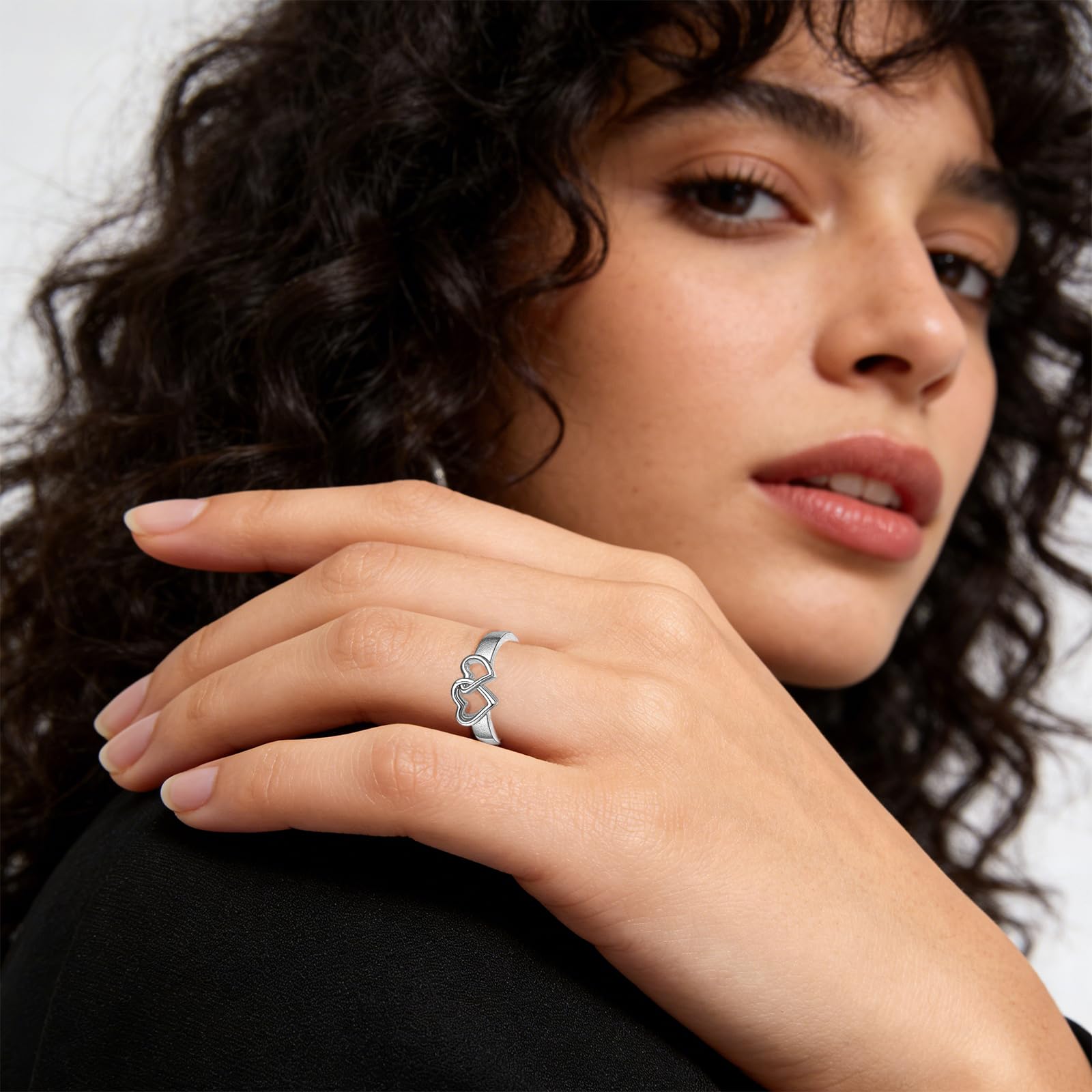 12 Piezas Anillos para el Dedo del Pie Mujer, Anillos de Dedo Ajustables, Anillo de Dedo del Pie Abiertos, Joyería Regalo Amistad San Valentín Día de la Madre, Plata