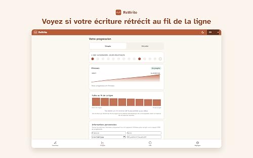 ReWrite : écriture manuscrite – vue 6