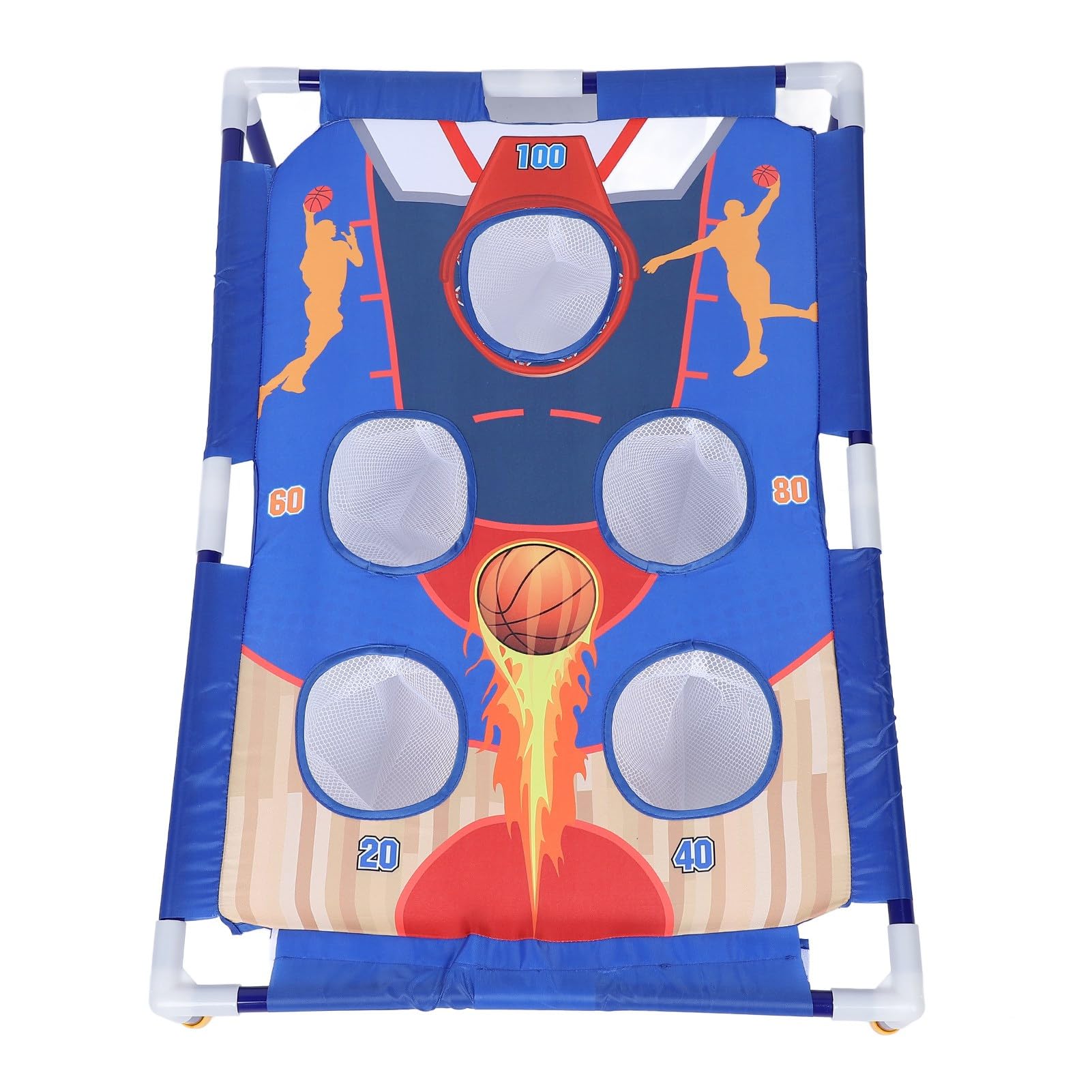 Picysa Cornhole Set with Sandbag Toss Rings, Corn Hole Copangle, Outdoor Toys for Kids, Fun Cornhole Bag Toss Game, Parent-Child Interaction,