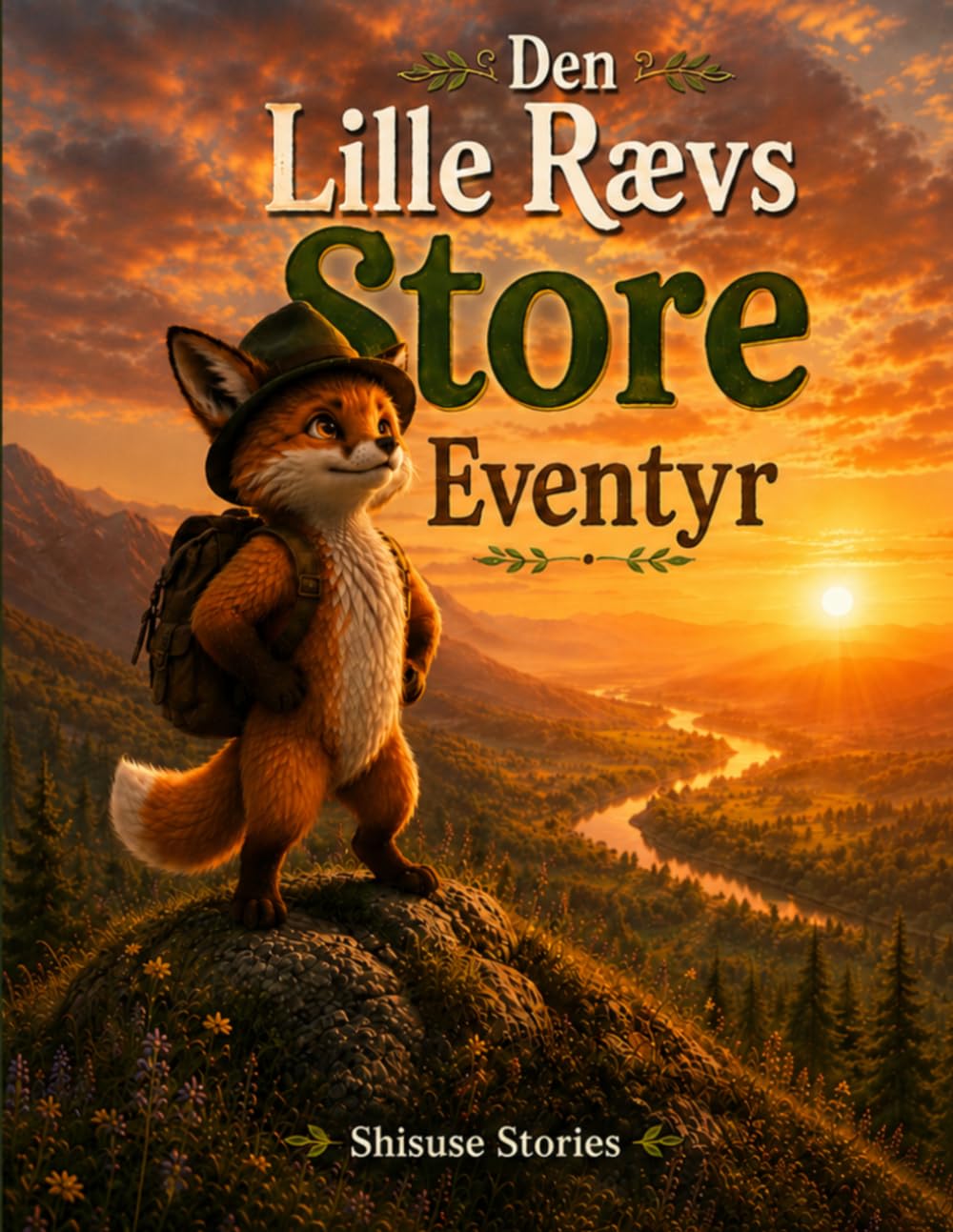 Den Lille Rævs Store Eventyr: En Hyggelig Historie og Malebog (Skovens Små Eventyr)