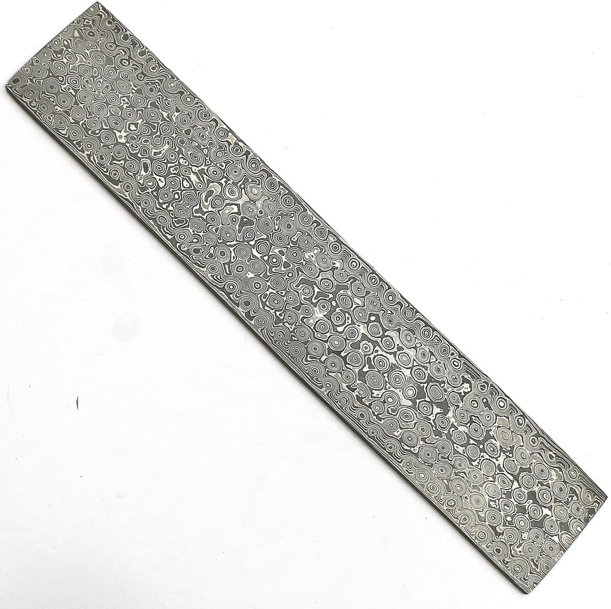 10.5 inches long Custom Handmade Damascus Steel Billet/blank Blade Making Bar (Twist Pattern)