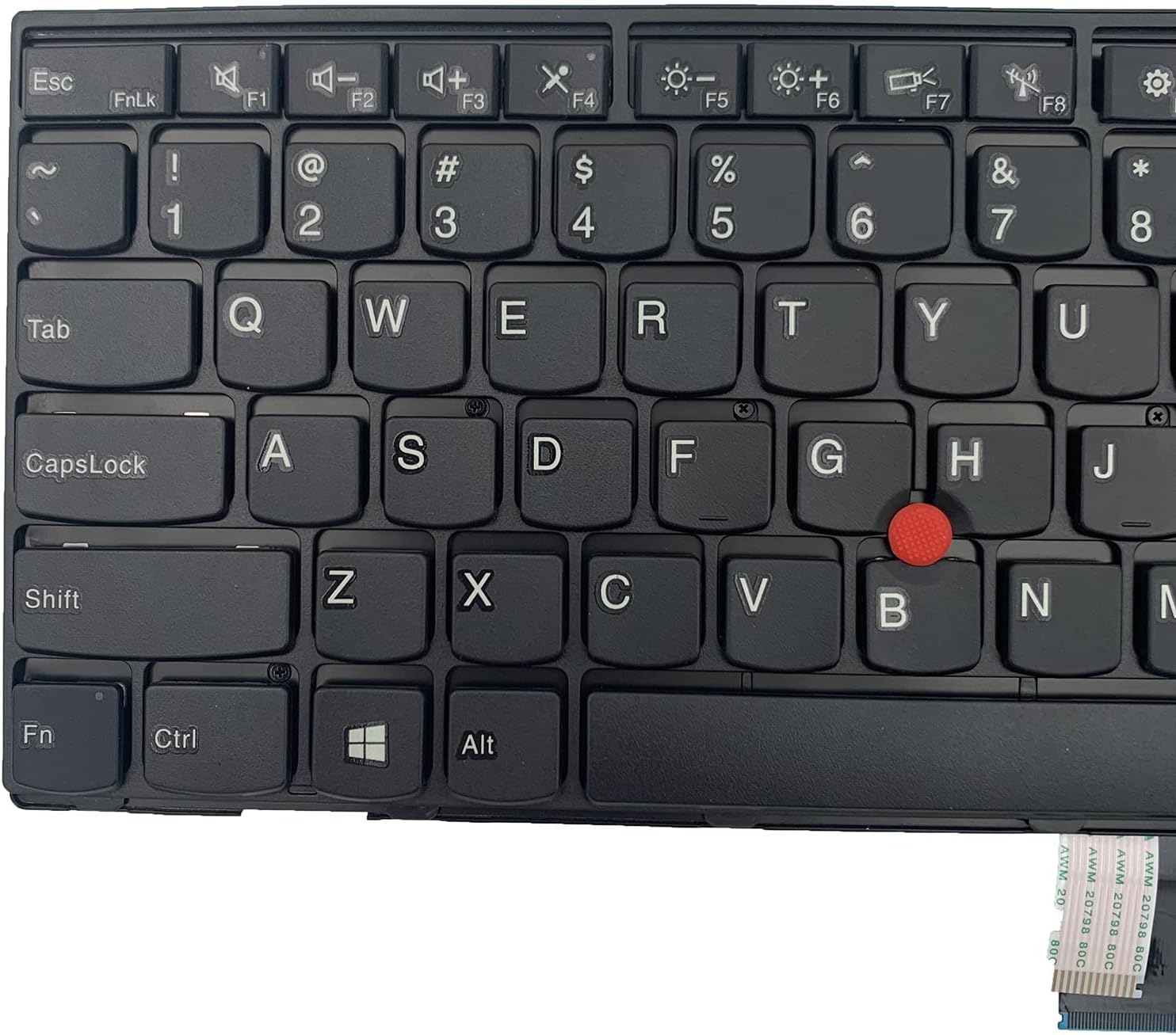 Laptop Replacement Keyboard for Lenovo Thinkpad T440 T440P T440s T431 E431 L440 T450s L440 L450 L460 L470 T431S T450 e440 e431S T460 Series Black US Layout