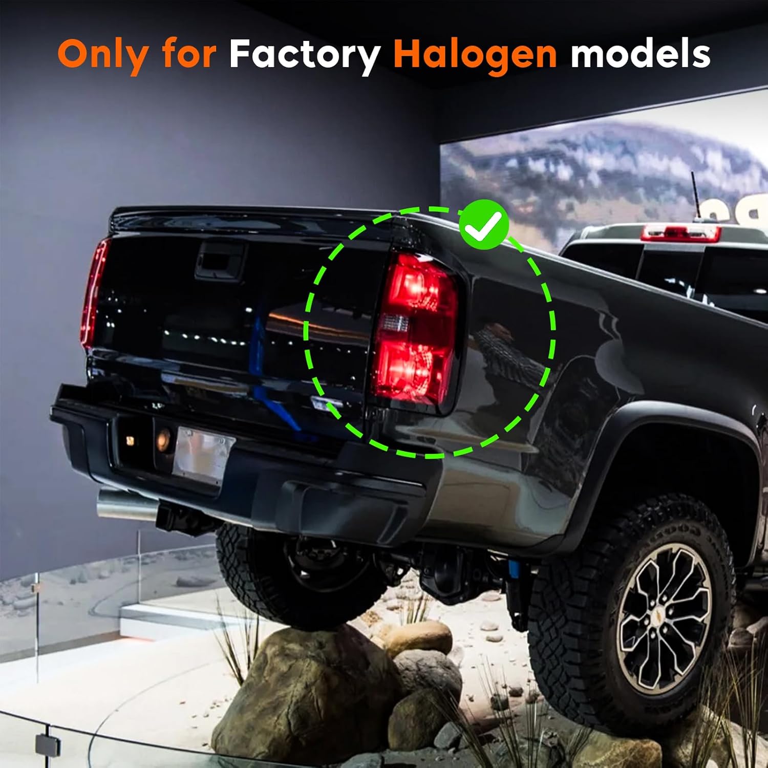 Tresound LED Tail Light for 2015-2022 Chevy Colorado & GMC Canyon, Rear Taillight Assembly, GM2800270, 84169778, 84169777, GM2801270, 84630993