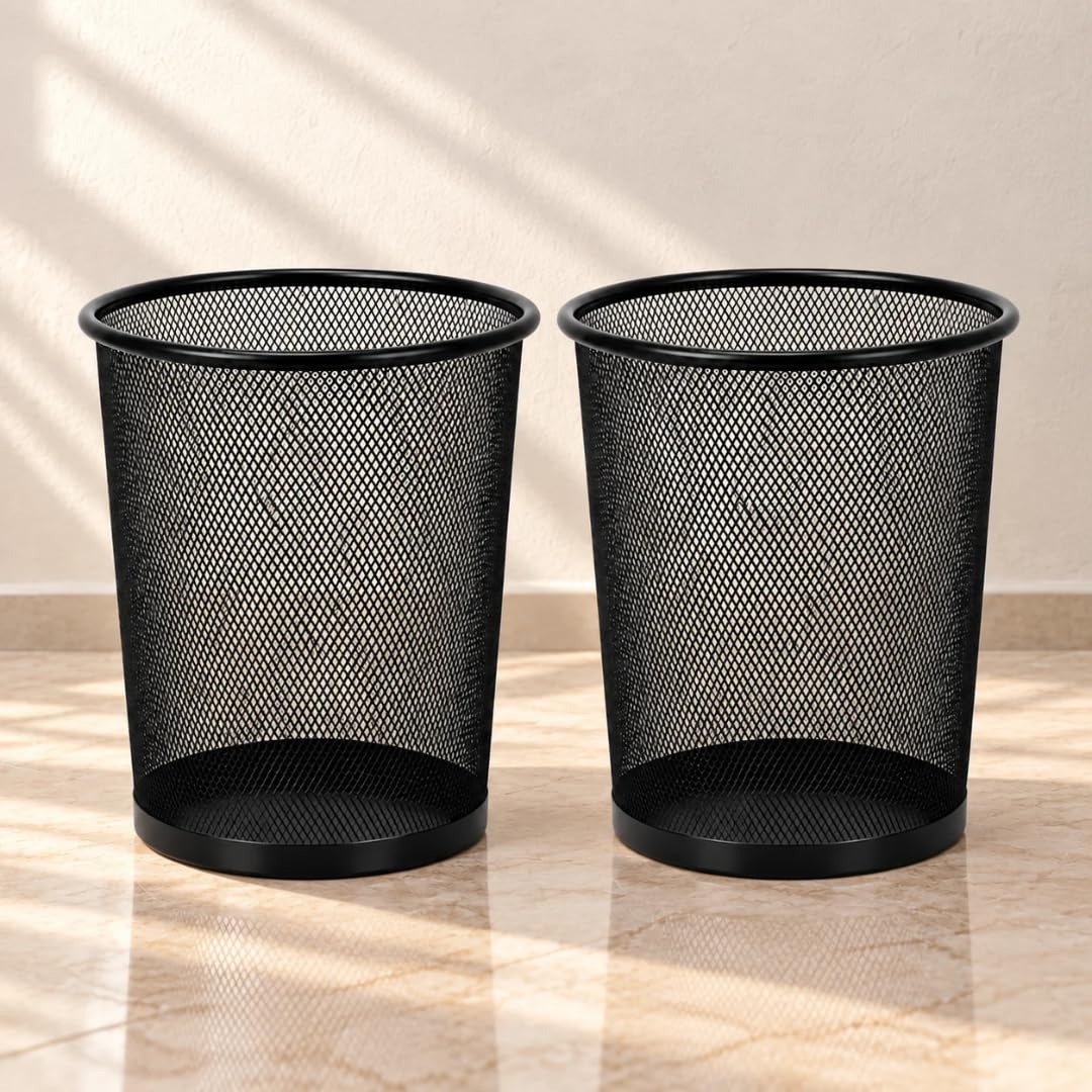 GoodWill Tech Mesh Recycling Bins - Black, 13L -13 GoodWill Tech Mesh Recycling Bins - Black, 13L -13