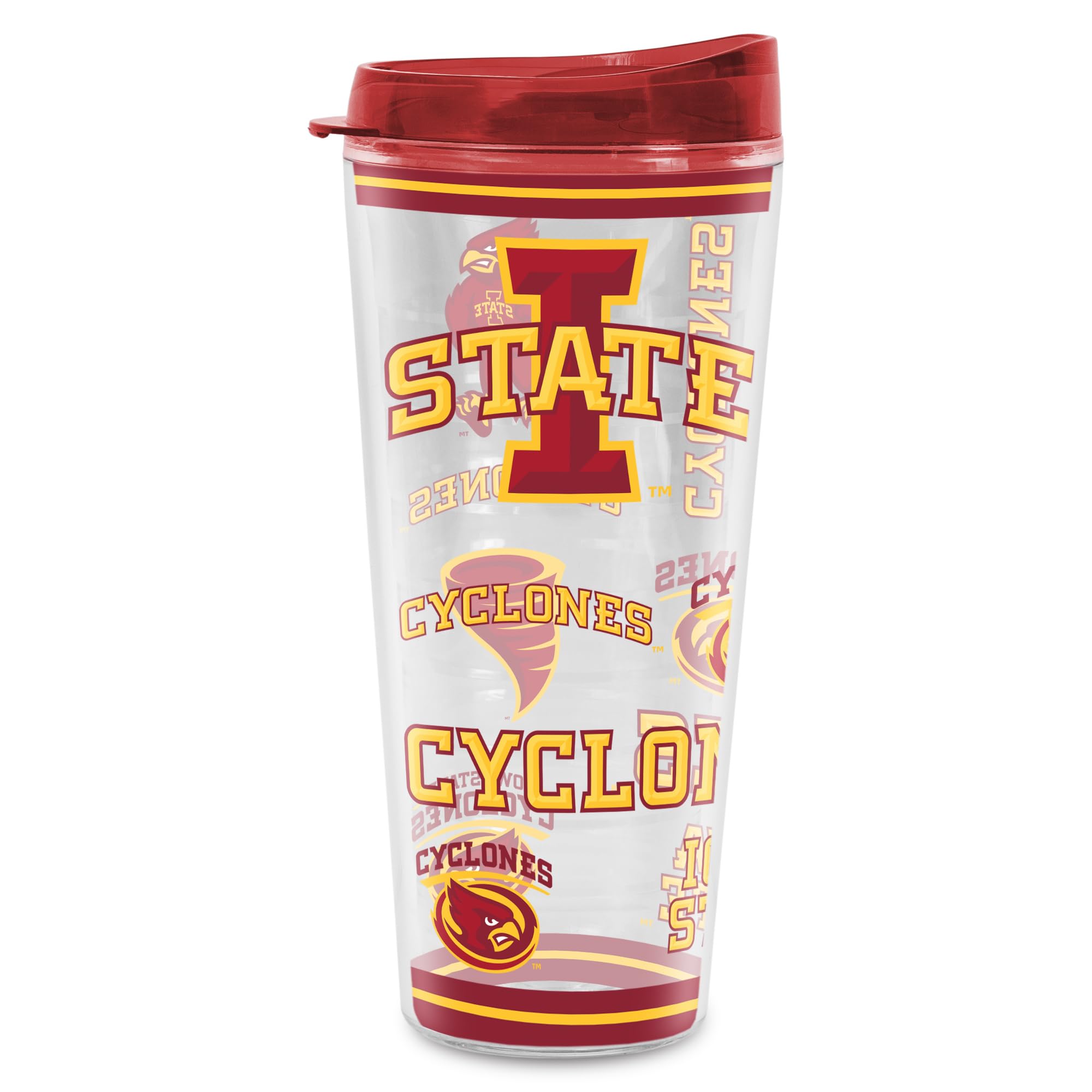 Rico Industries NCAA College Double Wall Mayhem 16oz Or 20oz Tritan Tumbler W Lid