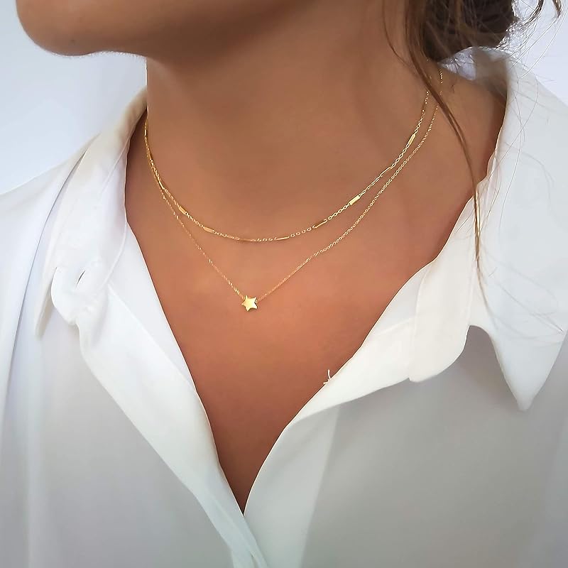 Cute dainty gold jewelry Clearance
