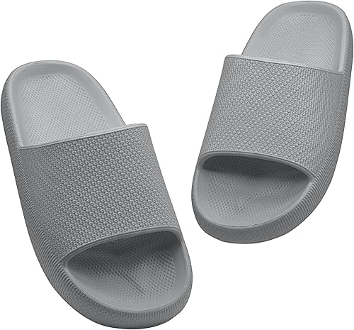 Miniatura 6 de LGDDE Sandalias de nube para mujeres y hombres, pantuflas de almohada suaves antideslizantes, de secado rápido, ligeras, cómodas, con parte inferior