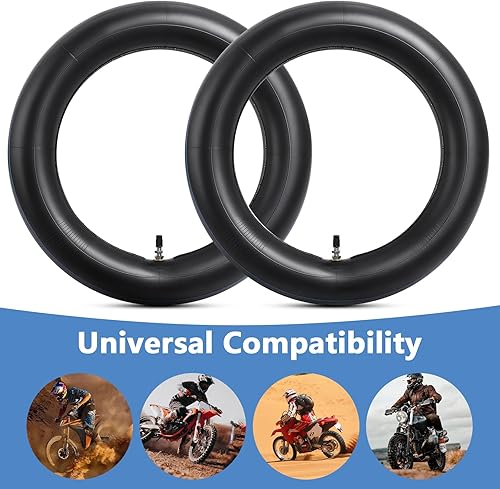 Miniatura 7 de 2 piezas 2.753.00-17 (8090-17) TR4 vástago de válvula recto de goma butílica resistente, tubos interiores de repuesto para motocicleta compatibles