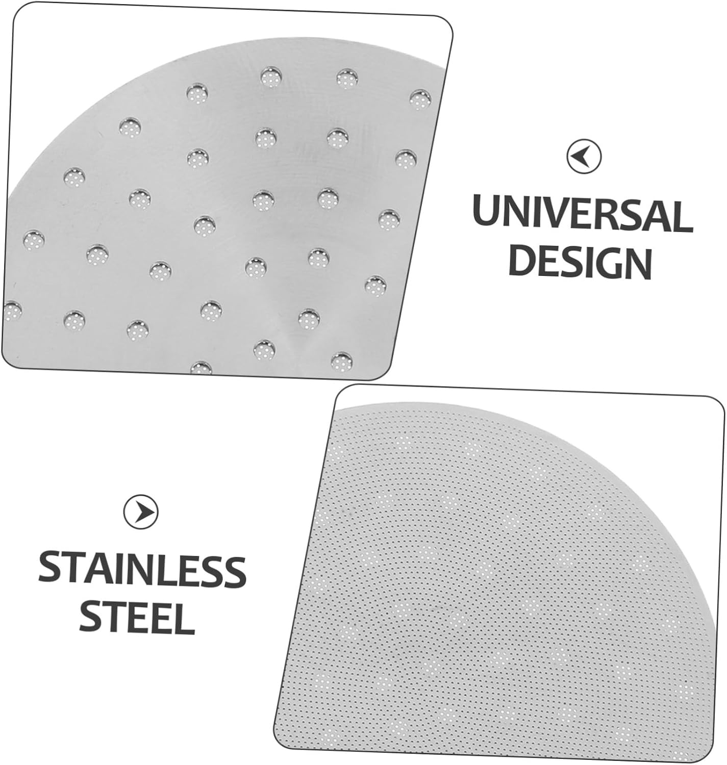 SEWACC Stainless Steel Espresso Puck Screen for Portafilter Reusable Coffee Filter Mesh with Even Water Distribution for Enhanced Flavor Easy to Clean and Portable for Daily Use