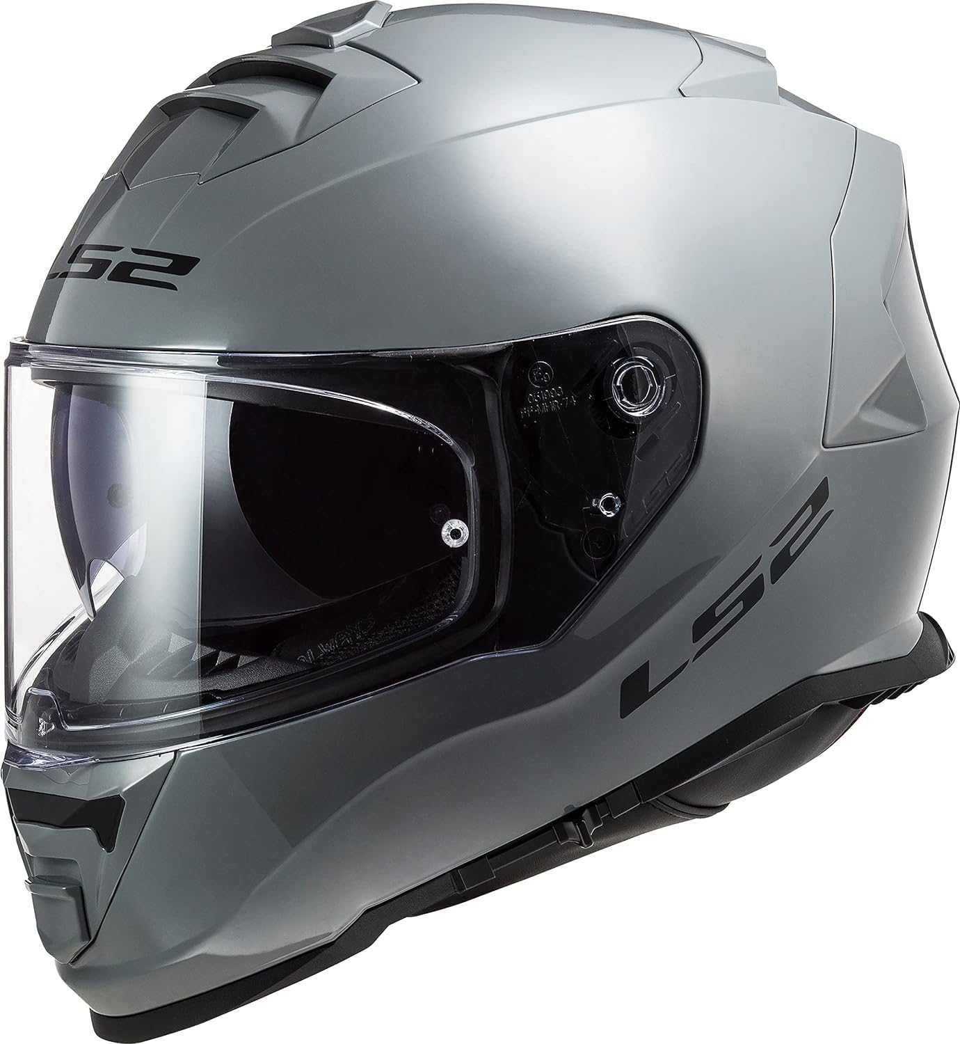 LS2, Integraler Motorradhelm STORM II SOLID Nardo Grey, M
