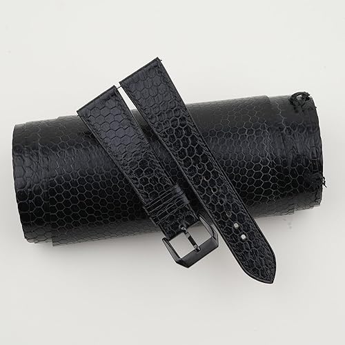 Miniatura 2 de Bands Compatible with Samsung Galaxy Watch 3 4 5 6 Active 1 2 Band Men Women Sea Snake Leather Band Compatible with Samsung Galaxy Watch 3 4 5 6