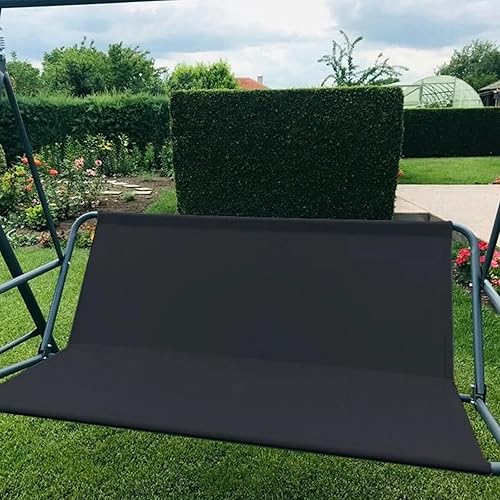 Miniatura 5 de Typutomi Funda de repuesto para asiento de columpio, 600D gruesa Oxford impermeable para silla, funda de cojín de repuesto para columpio de 23