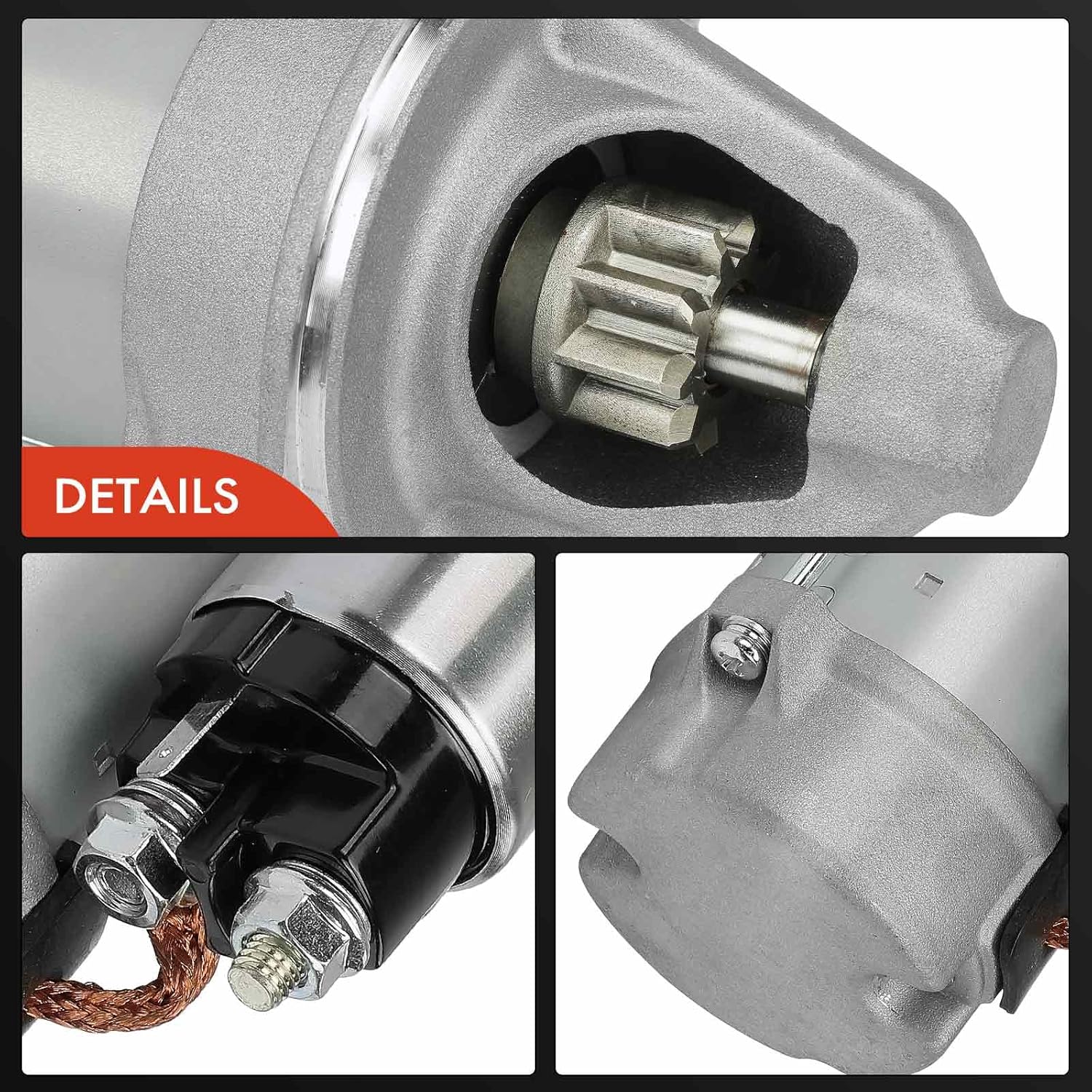 A-Premium Starter Motor Compatible with Subaru Outback, Legacy 2008 2009 2010 2011 2012, 2.5L 3.0L, 12V 1.6KW 9-Teeth Counterclockwise