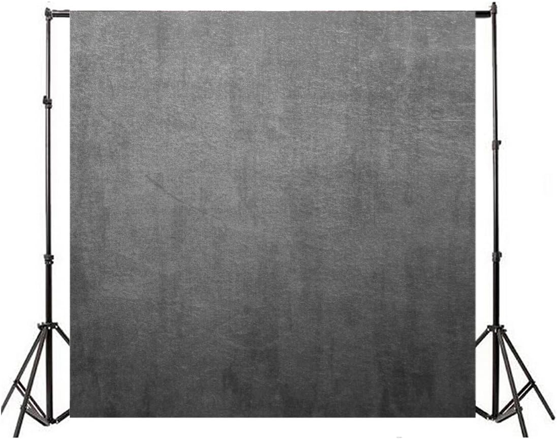 Yeele 5x5ft Dark Grey Photography Backdrops Vintage Abstract Solid