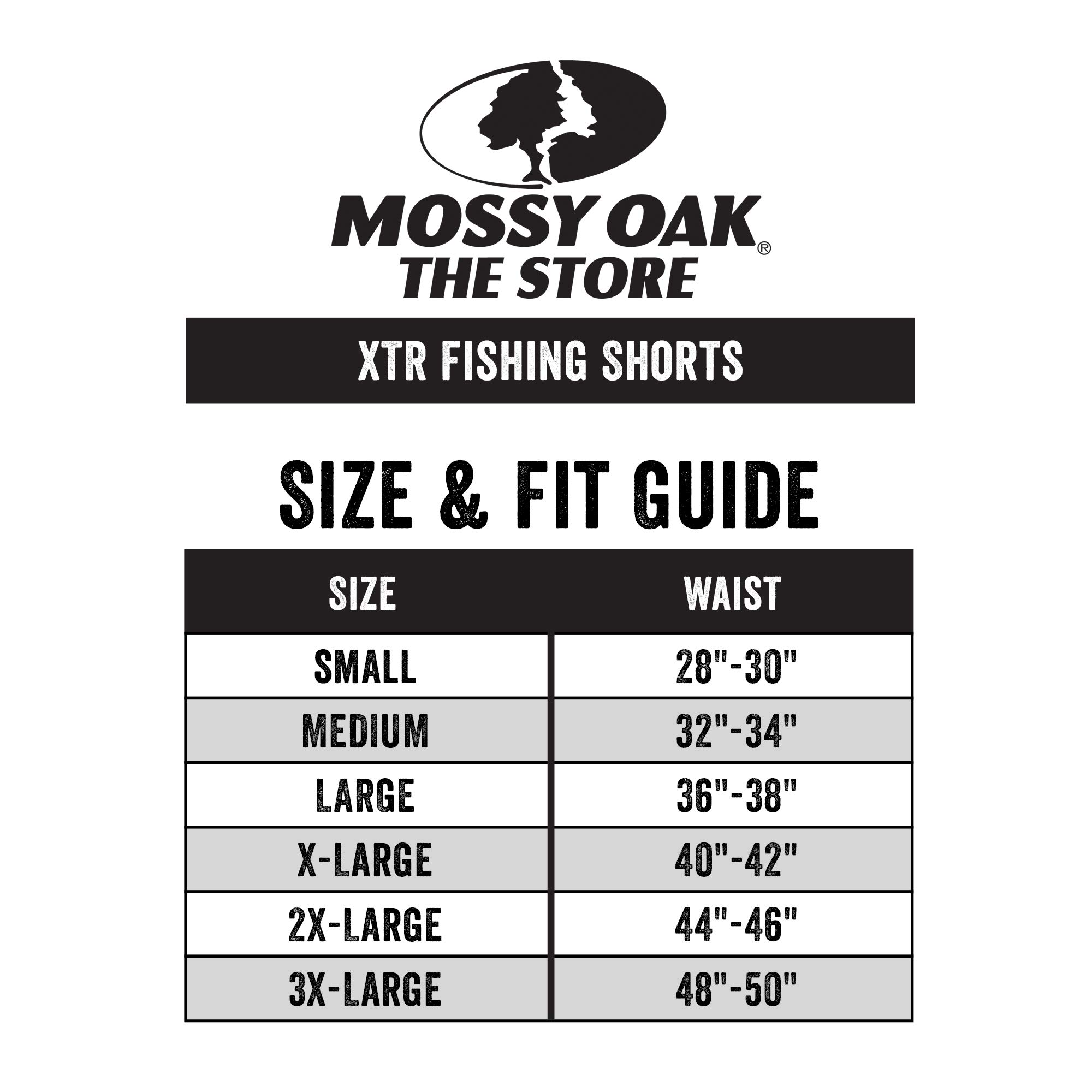 Mossy Oak Men's Xtr Fishing Shorts - Krótki Mężczyźni