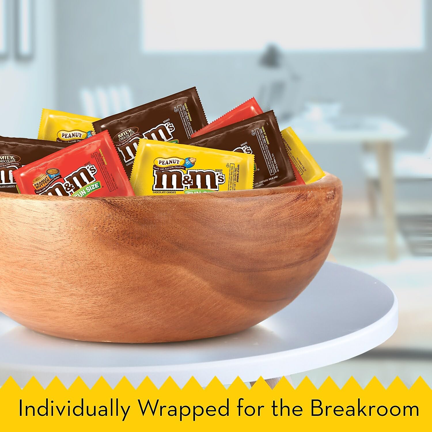 M&M'S Original, Peanut, Peanut Butter & Caramel Variety Pack Fun Size Chocolate Candy Bulk Pack, 85.23 oz, 150 Pieces