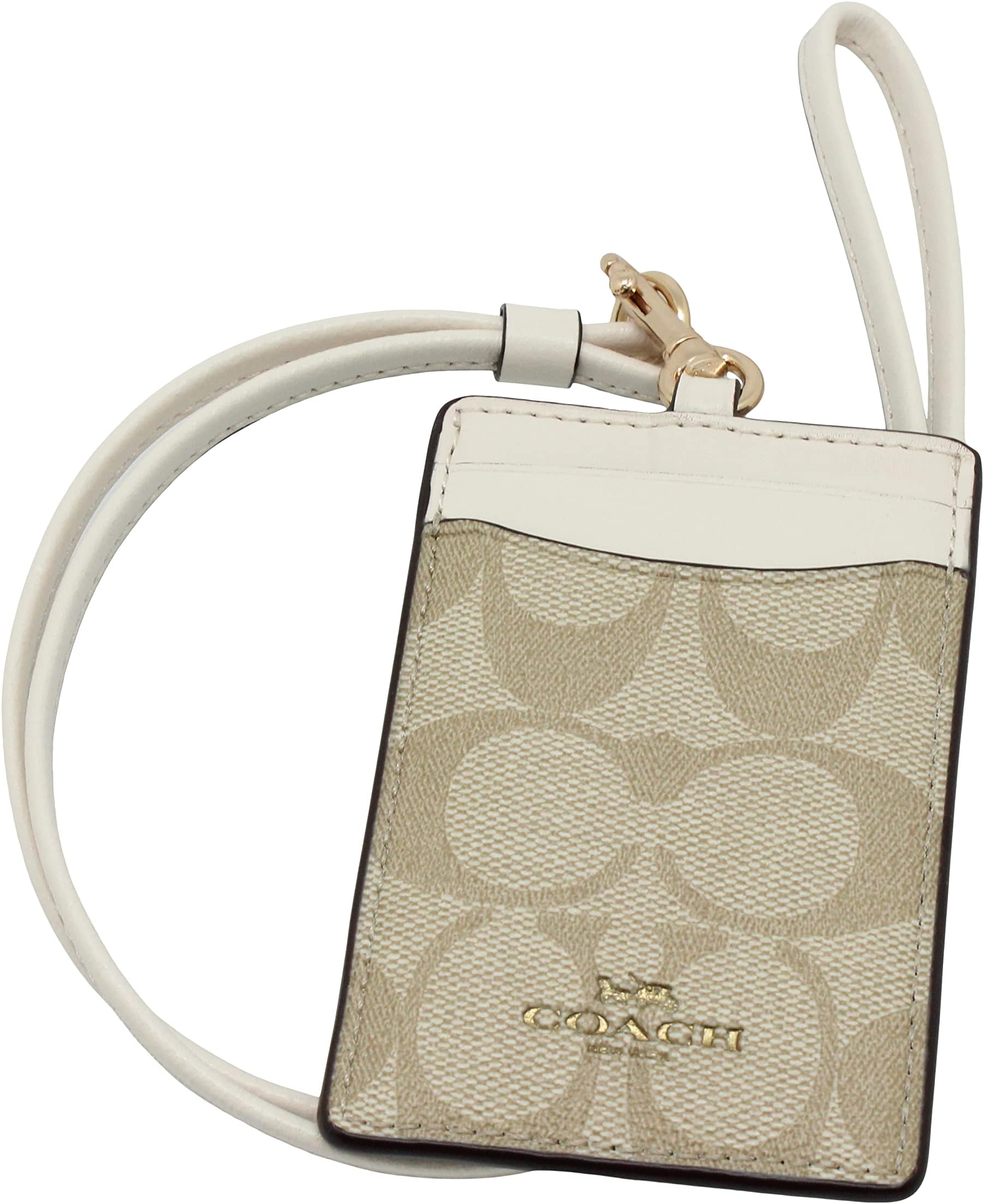 Signature PVC Lanyard Light Khaki Chalk F63274