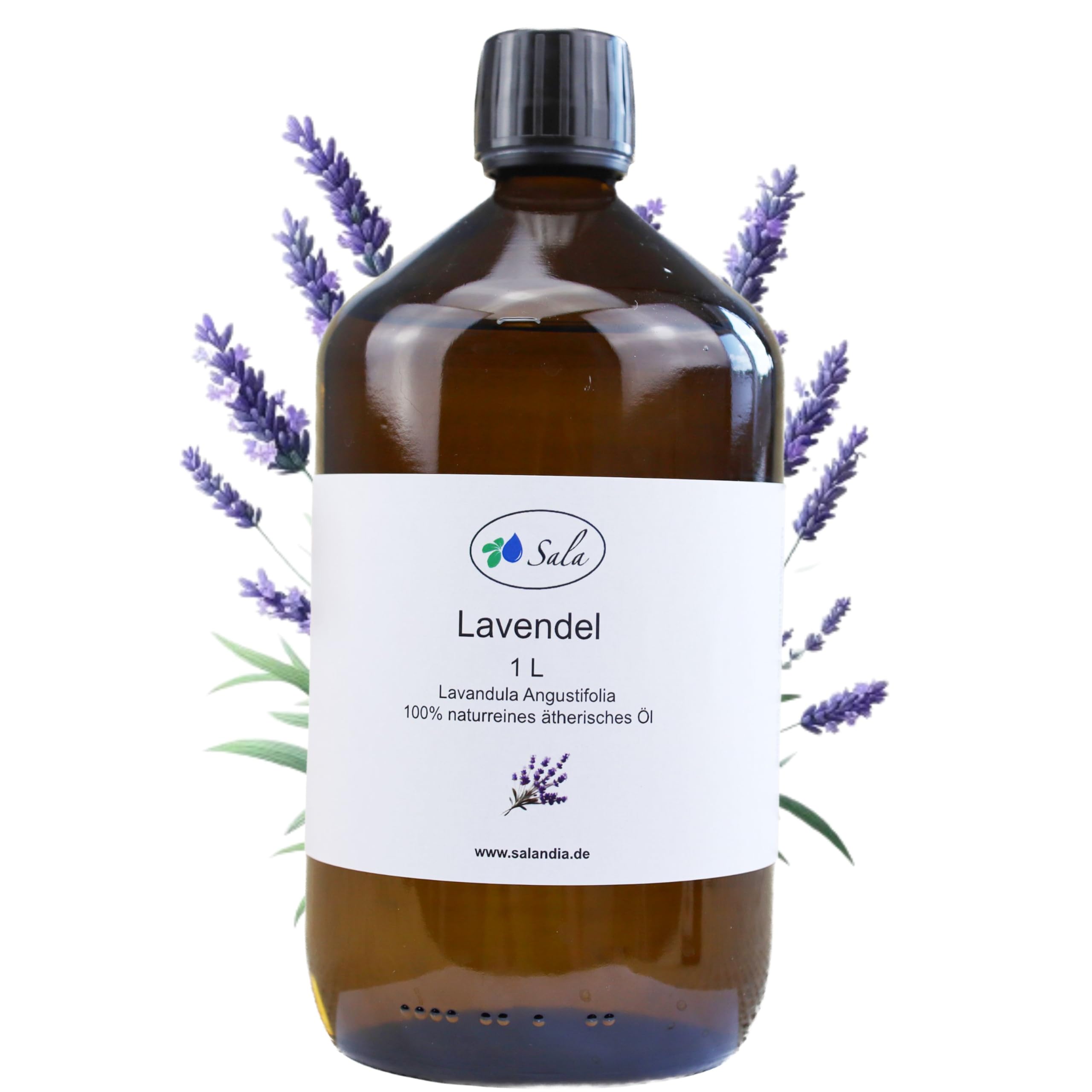 Sala Olio essenziale di lavanda Mt. Blanc, olio essenziale naturale, 1 l, 1000 ml