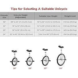 AW Red 18 Inch Wheel Unicycle Leakproof Butyl Tire Wheel Cycling Outdoor Sports Fitness Exercise Health