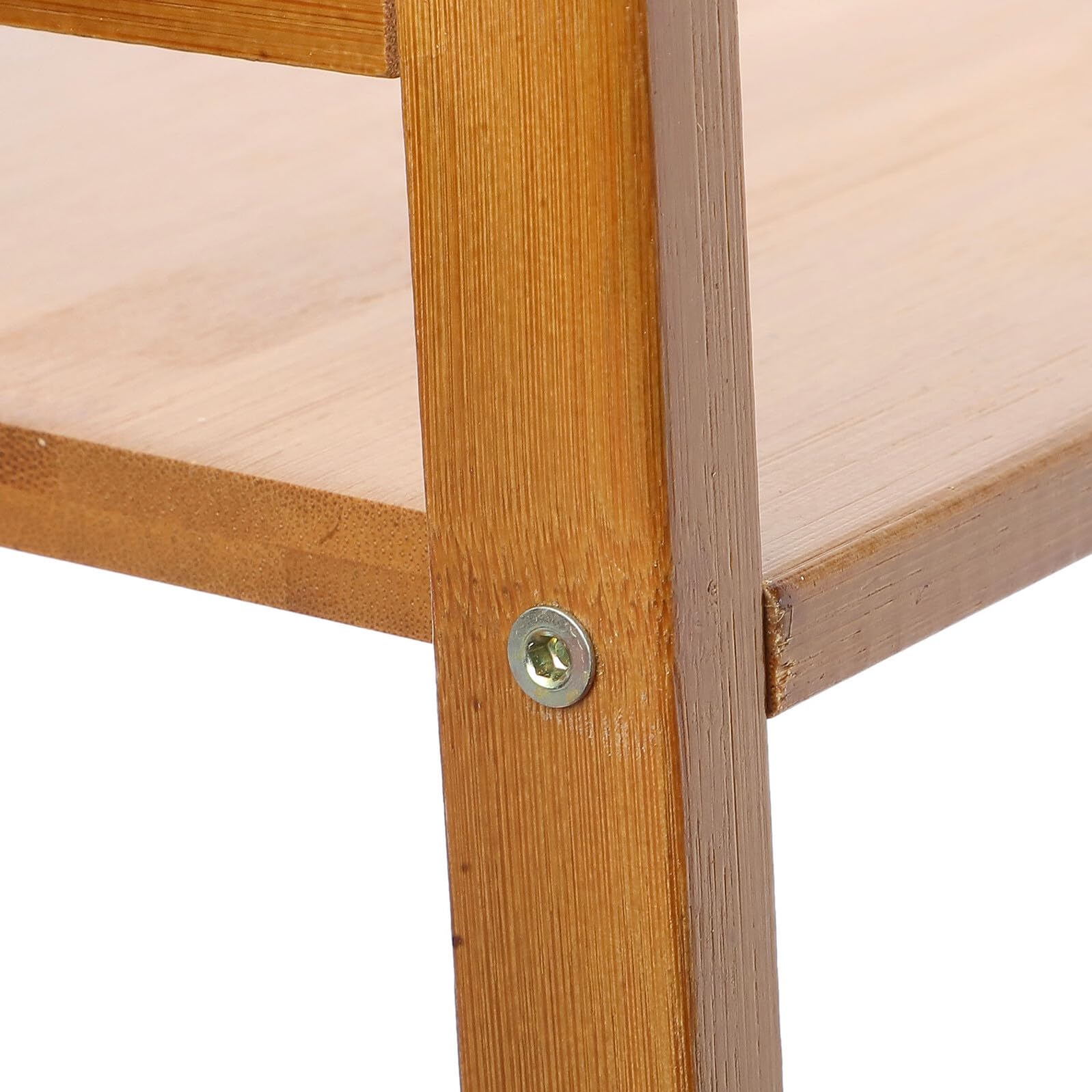 BESPORTBLE Supporto Monitor da Scrivania in Legno con Rialzo Ergonomico per Laptop e Mensola Porta Portatile Alza Monitor Fisso per Casa e Ufficio Organizzatore Desktop Resistente e