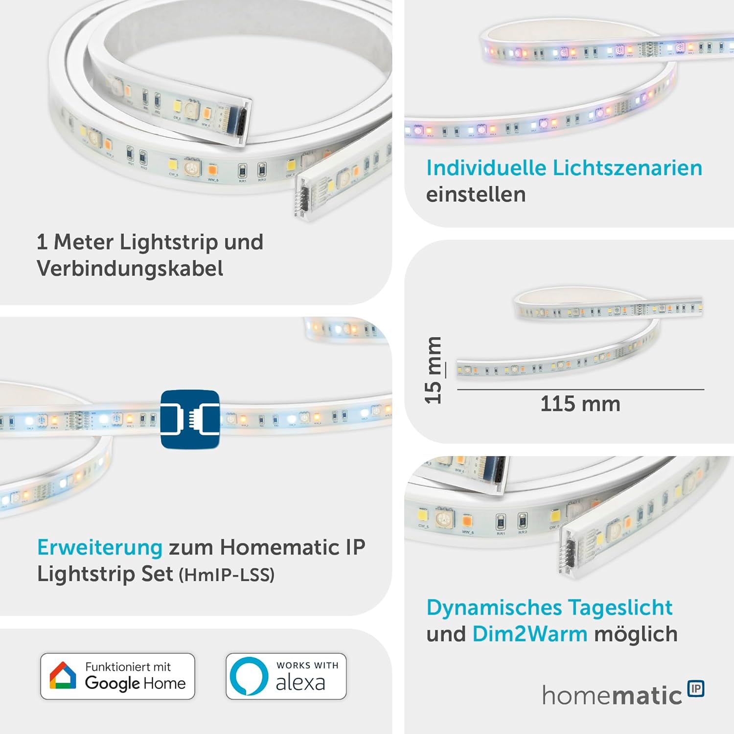 Lightstrip szín és fény beállítások