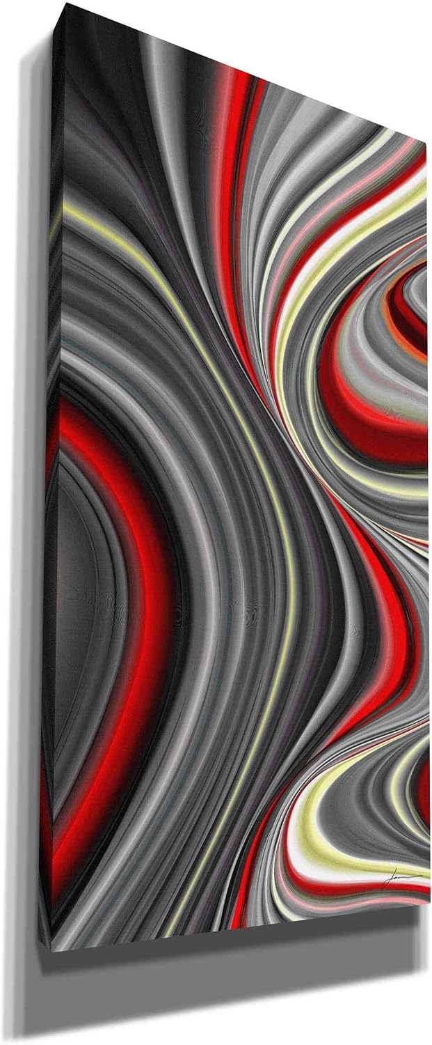 Epic Graffiti 'Smoke Screen II' by James Burghardt, Canvas Wall Art, 12"x24"