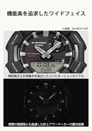 Casio G-Shock Domestic Genuine Product GA-B010/GA-010 Watch, Black