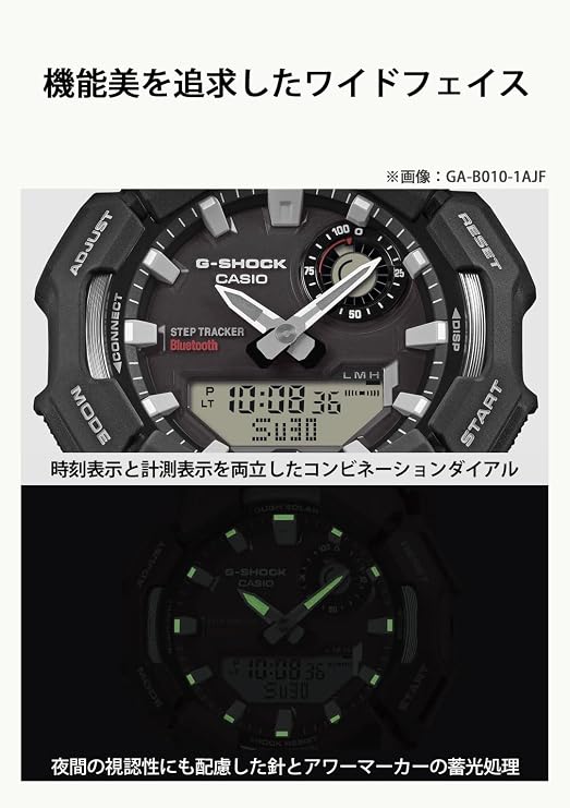 Casio G-Shock Domestic Genuine Product GA-B010/GA-010 Watch, Black