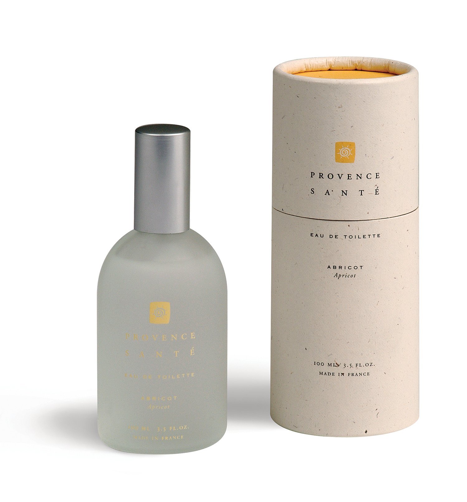 Provence SantePS Eau de Toilette Apricot, 1 Glass Bottle in a cardboard tube