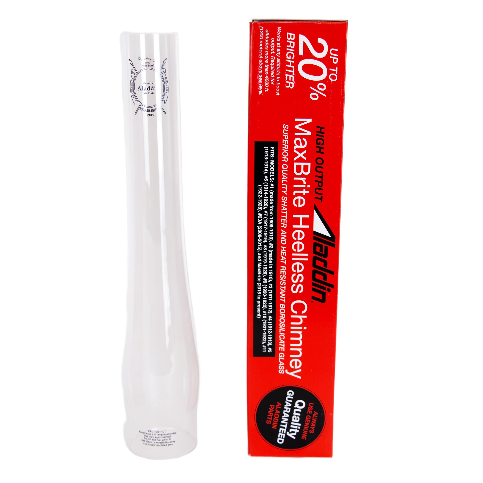 Amazon.com: Aladdin MaxBrite Heelless Chimney High Output/High